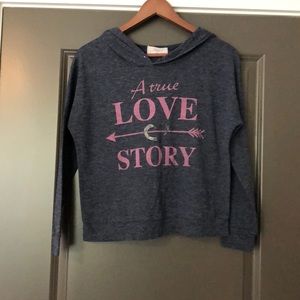 🌺 Blushed Women’s Hoodie Navy Size M